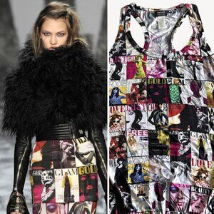 RARE Fall / Winter 2009 Miss Sixty Collection Magazine Dress